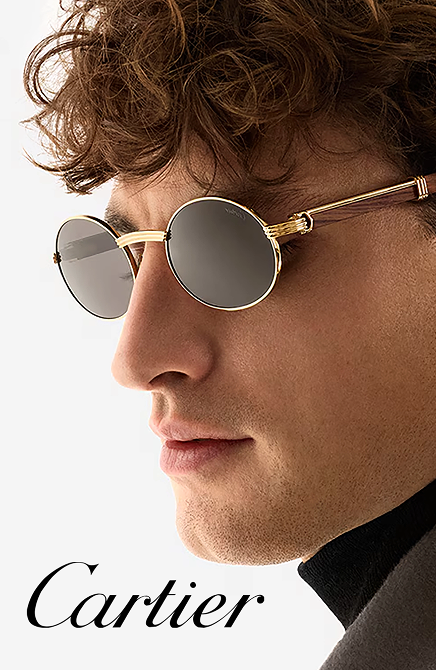 Cartier eyewear campaign